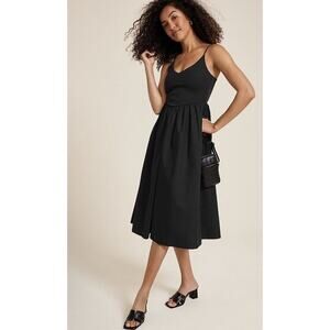 Maurice’s Drop Waist Fitted Top Midi Dress Small Casual Office